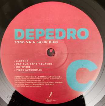 2LP DePedro: Todo Va A Salir Bien