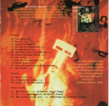 CD Der Plan: Geri Reig Und Normalette Surprise