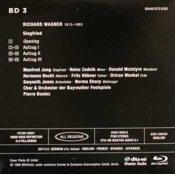 Set di cofanetti/5Blu-ray Richard Wagner: Der Ring Des Nibelungen