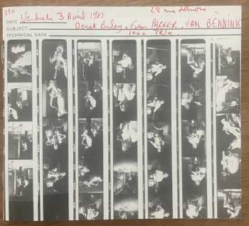 4CD/Set di cofanetti Evan Parker: Topographie Parisienne (Dunois, April 2nd, 3d & 4th, 1981)