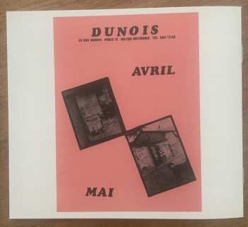 4CD/Set di cofanetti Evan Parker: Topographie Parisienne (Dunois, April 2nd, 3d & 4th, 1981)