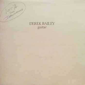 LP Derek Bailey: Lot 74 - Solo Improvisations
