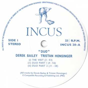 LP Derek Bailey: Duo
