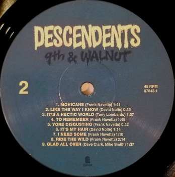 LP Descendents: 9th & Walnut