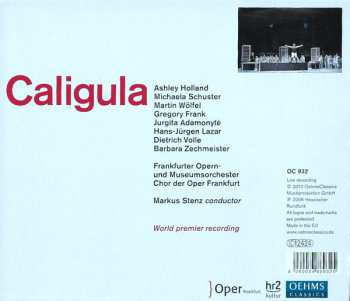 2CD/Set di cofanetti Markus Stenz: Caligula