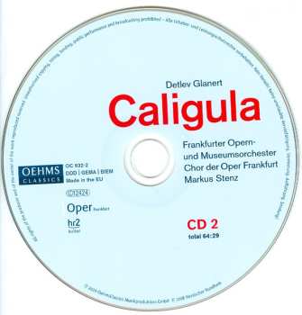 2CD/Set di cofanetti Markus Stenz: Caligula