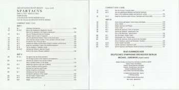 2CD Deutsches Symphonie-Orchester Berlin: Aram Khachaturian: Spartacus