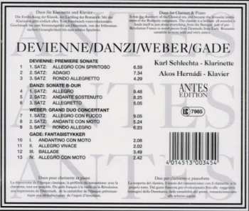 CD Niels Wilhelm Gade: Premiere Sonate / Sonate B-Dur / Grand Duo Concertant / Fantasistykker
