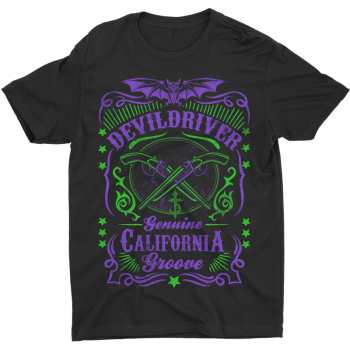 Merch DevilDriver: Maglietta Cross Guns