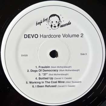 2LP Devo: Hardcore Volume 2