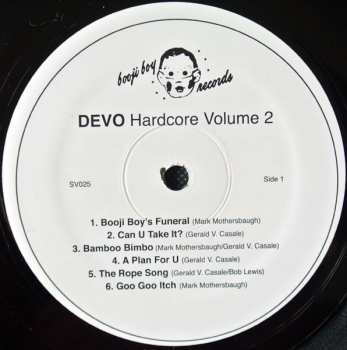 2LP Devo: Hardcore Volume 2