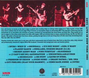 CD Devo: Live In New York 1980