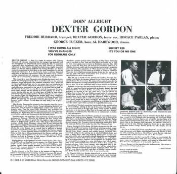 5CD/Set di cofanetti Dexter Gordon: 5 Original Albums