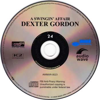 CD Dexter Gordon: A Swingin' Affair
