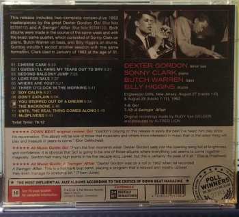 CD Dexter Gordon: Go! + A Swingin' Affair