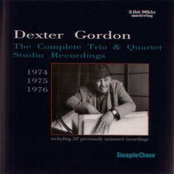 8CD/Set di cofanetti Dexter Gordon: The Complete Trio & Quartet Studio Recordings 1974 1975 1976