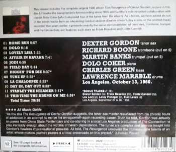 CD Dexter Gordon: The Resurgence Of Dexter Gordon