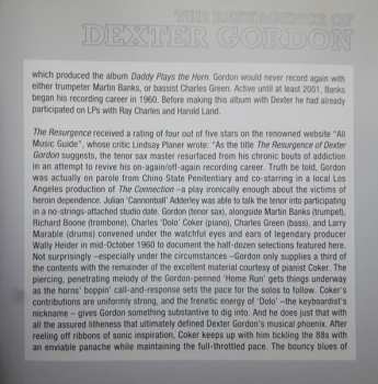 CD Dexter Gordon: The Resurgence Of Dexter Gordon