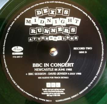 2LP Dexys Midnight Runners: At The BBC 1982 LTD | CLR