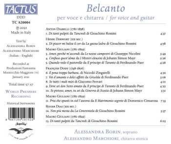 CD Mauro Giuliani: Belcanto Per Voce E Chitarrra