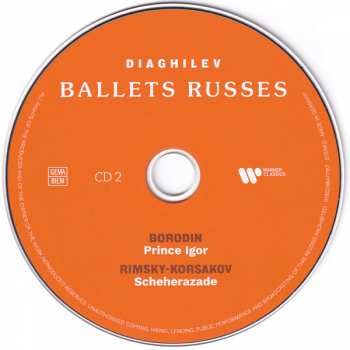 22CD/Set di cofanetti Various: Ballets Russes LTD
