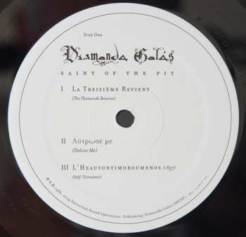 LP Diamanda Galás: Saint Of The Pit
