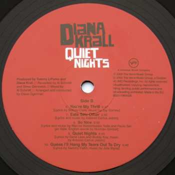 LP Diana Krall: Quiet Nights