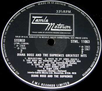 LP The Supremes: Greatest Hits