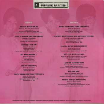 4LP/Set di cofanetti Diana Ross: Supreme Rarities: Motown Lost & Found (1960-1969)