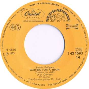 SP Dick Curless: Rocky Top / Waiting For A Train