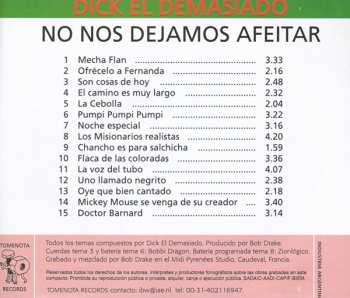 CD Dick El Demasiado: No Nos Dejamos Afeitar