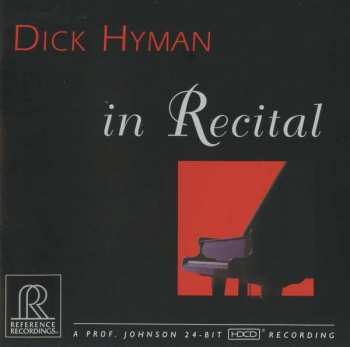 CD Dick Hyman: In Recital At the Maestro Foundation