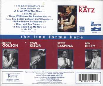CD Dick Katz: The Line Forms Here