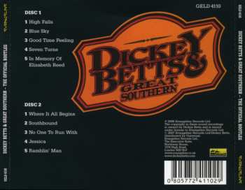 2CD Dickey Betts & Great Southern: The Official Bootleg
