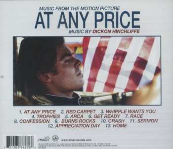 CD Dickon Hinchliffe: At Any Price (Music From The Motion Picture)