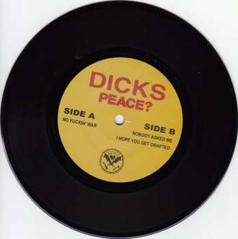 SP Dicks: Peace?