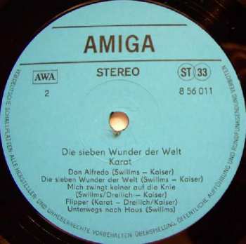 LP Karat: Die Sieben Wunder Der Welt