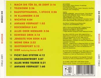 CD Die Sterne: Wichtig + Fickt Das System EP