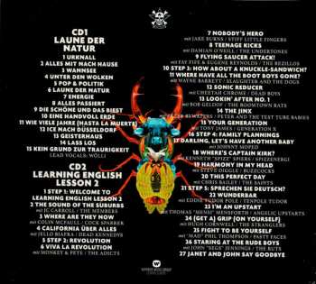 2CD/Set di cofanetti Die Toten Hosen: Laune Der Natur / Learning English Lesson 2 DIGI