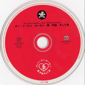 CD Die Toten Hosen: Love, Peace & Money