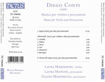CD Laura Marzadori: Musica Per Violino E Percussioni
