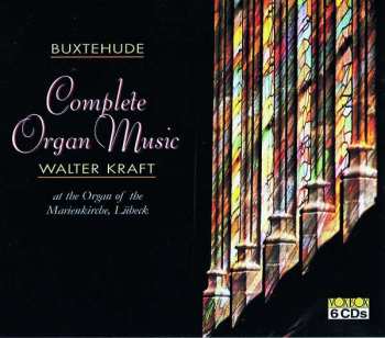 6CD/Set di cofanetti Dieterich Buxtehude: Complete Organ Music (At The Organ Of The Marienkirche, Lübeck)