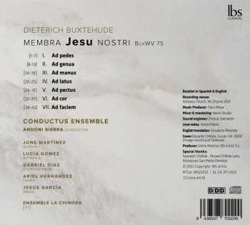 CD Dieterich Buxtehude: Membra Jesu Nostri