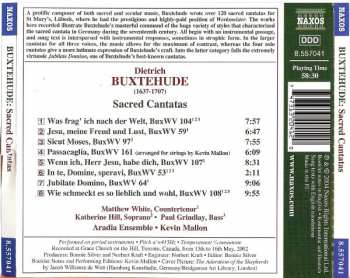 CD Dieterich Buxtehude: Sacred Cantatas / Jubilate Domino / Sicut Moses