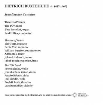 SACD Dieterich Buxtehude: Scandinavian Cantatas