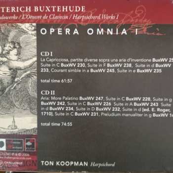 2CD Ton Koopman: Opera Omnia I (Harpsichord Works 1)