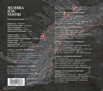 CD Dieterich Buxtehude: Membra Jesu Nostri