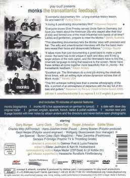 DVD The Monks: Monks - The Transatlantic Feedback