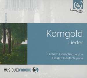 CD Erich Wolfgang Korngold: Lieder