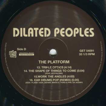 2LP Dilated Peoples: The Platform
